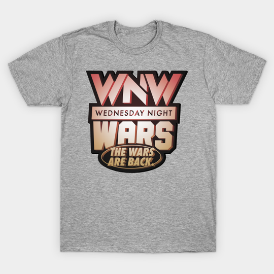 Discover Wrestling Wednesday Night Wars - Heavy Metal Wrasslin'! - Pro Wrestling - T-Shirt