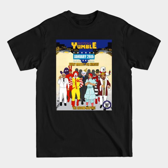 Discover Fast Food Royal Yumble 2 - Royal Rumble - T-Shirt