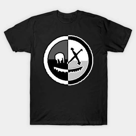 Discover W3IRD GVNG ''TESTING'' (TWO-FACE) -- T-Shirt