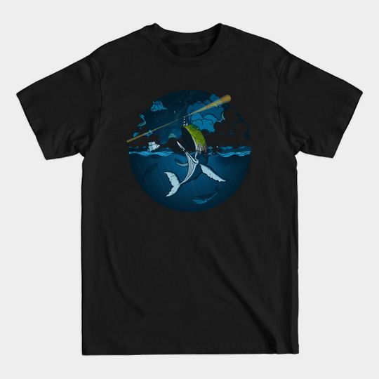 Discover Whaling 1 - Whales - T-Shirt