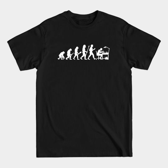 Discover Evolution (dark colors) - Evolution Of Man - T-Shirt