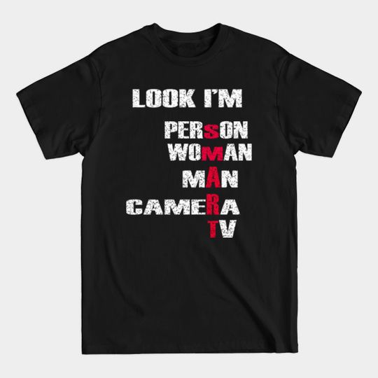 Discover Person Woman Man Camera Tv - Person Woman Man Camera Tv - T-Shirt