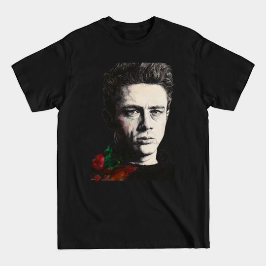 Discover Giant | James Dean realistic portrait | trs - James Dean - T-Shirt