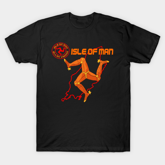 Discover Isle of Man Triskelion - Isle Of Man - T-Shirt