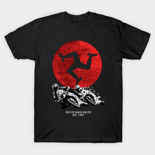 Discover Isle of Man - Isle Of Man Race - T-Shirt