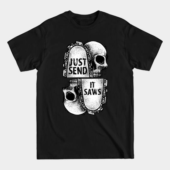 Discover Skulls ‘n’ Bars - Chainsaw - T-Shirt
