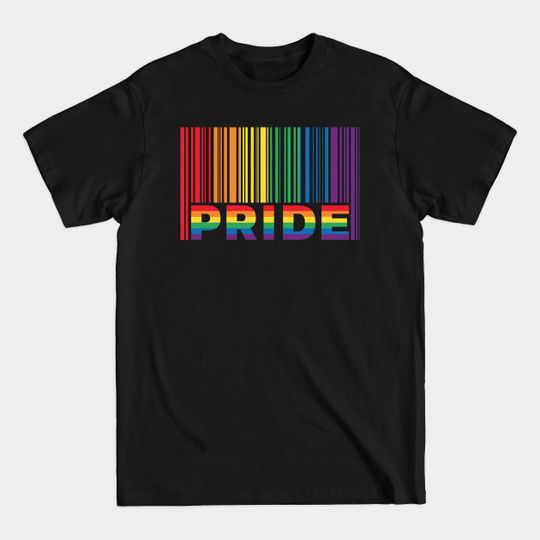 Discover LGBT Pride Barcode - Pride - T-Shirt