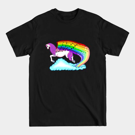 Discover Rainbow pegasus - Rainbow Pegasus - T-Shirt