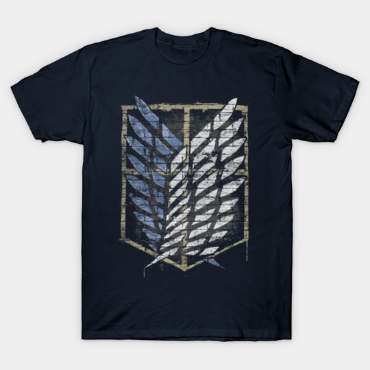 Discover AOT Scout Graffiti - Attack On Titan - T-Shirt