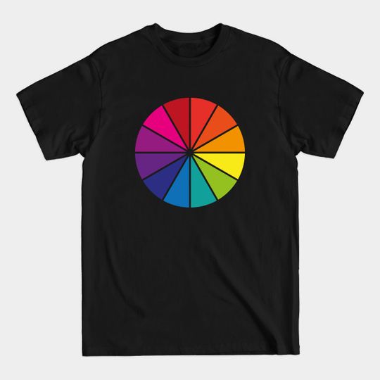 Discover Colour Wheel - Color Wheel - T-Shirt