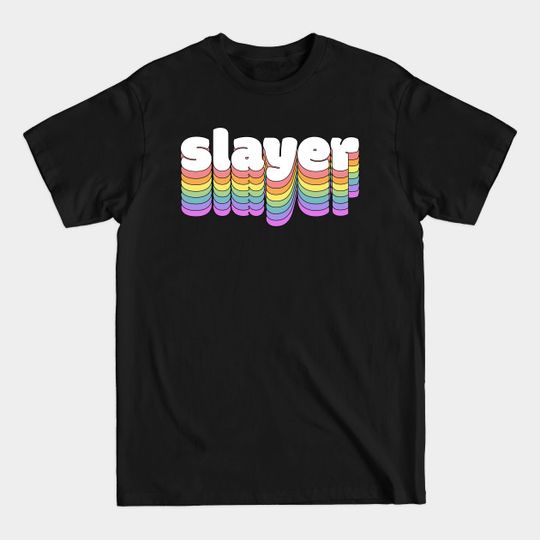 Discover Rainbow Slayer - Slayer - T-Shirt