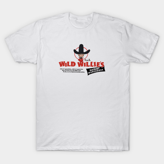 Discover Wild Willie's Discount Color - Wild Willies Topeka - T-Shirt