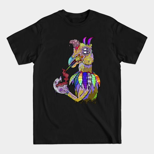 Discover Goat Guy Bust - Mothammer - T-Shirt