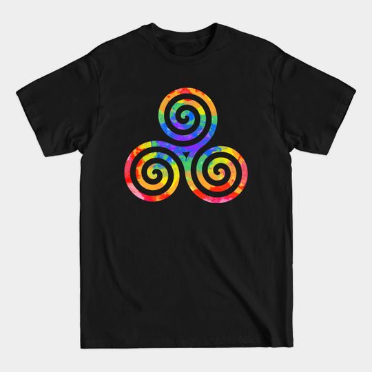 Discover Tie dye Celtic Swirls - Tie Dye - T-Shirt