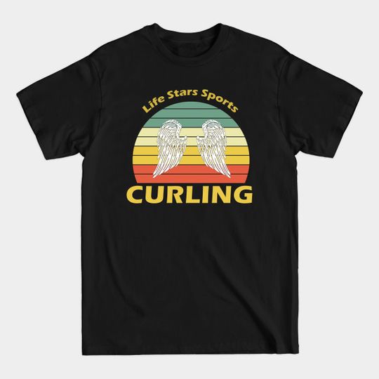 Discover Curling Sport - Curling - T-Shirt