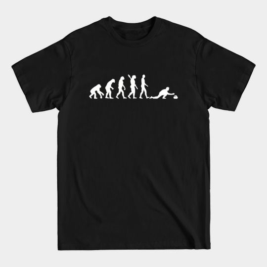 Discover Curling Evolution - Curling - T-Shirt