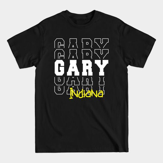 Discover Gary Indiana City Graphic T-Shirt