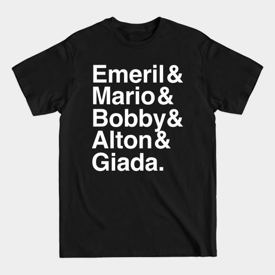 Discover TV Food Stars - Top Chef - T-Shirt
