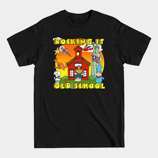 Discover Old School Rock - Schoolhouse Rock - T-Shirt