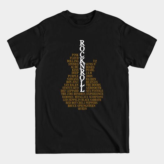 Discover Rock and roll - Rockandroll - T-Shirt