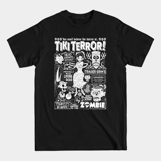 Discover Tiki Terror! - Tiki - T-Shirt