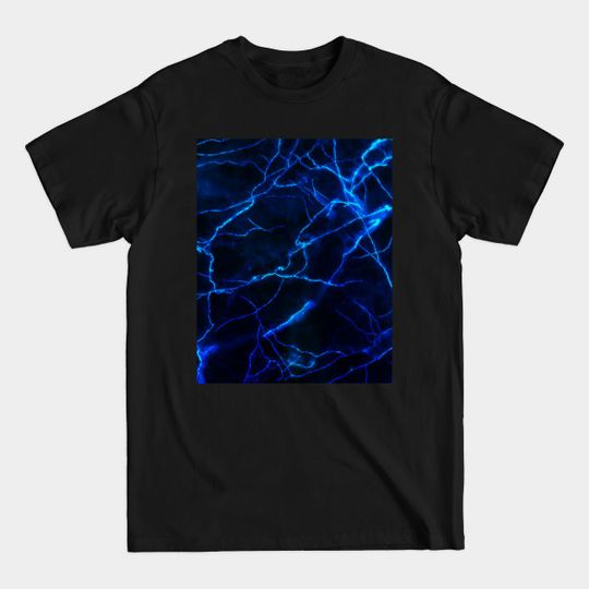 Discover Blue lightning - Lightning - T-Shirt