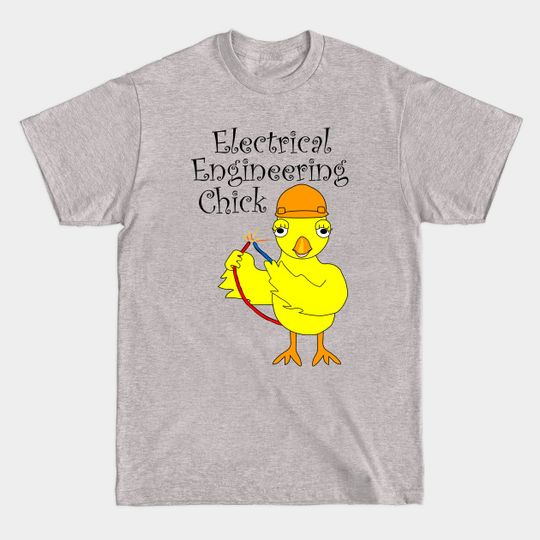 Discover Electrical Engineering Chick Sparks - Electrical Engineering - T-Shirt