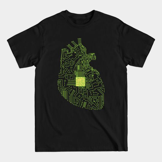 Discover Circuit Heart - Electrical Engineering - T-Shirt