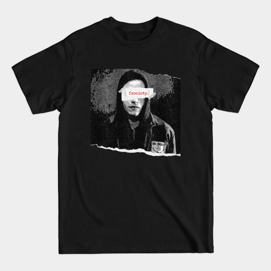 Discover FSociety in the Eyes - Mr Robot - T-Shirt