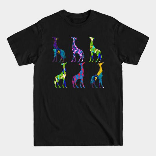 Discover Electric Giraffes - Giraffe Lover - T-Shirt
