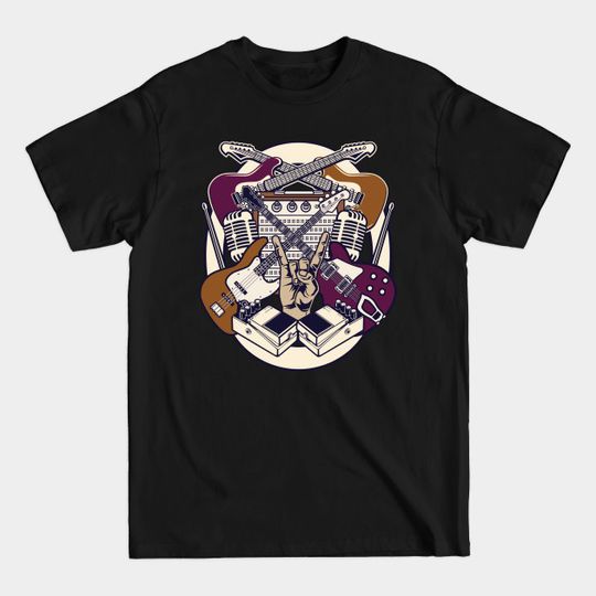 Discover Electric Guitar - Electric Guitar - T-Shirt
