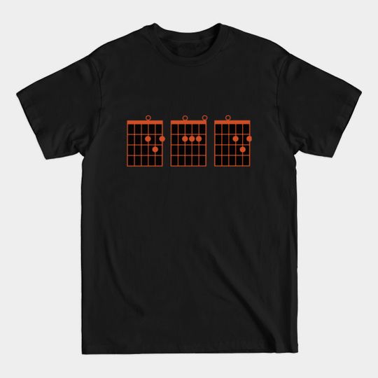 Discover mens guitar chord dad funny gifts - Mens Guitar Chord - T-Shirt