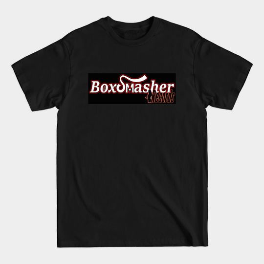 Discover Box Smasher Records Classic - Record Label - T-Shirt