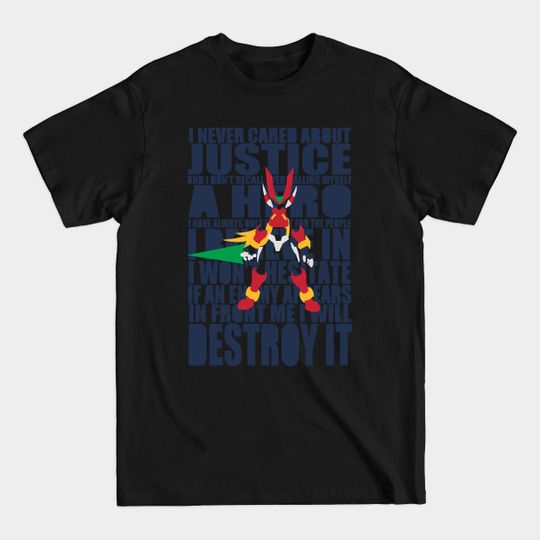 Discover A Hero named Zero - Megaman - T-Shirt