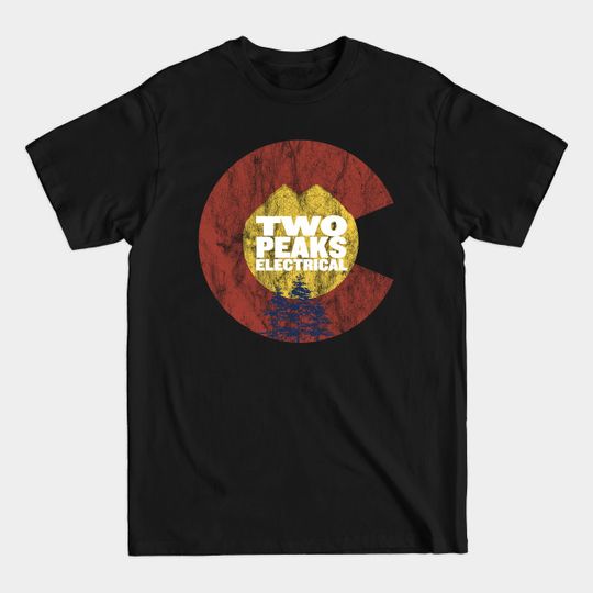 Discover Two Peaks Electrical C - 5ivecanons - T-Shirt