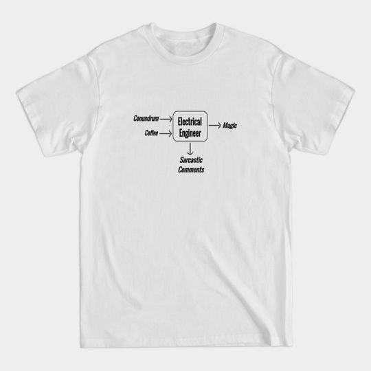 Discover Electrical engineering magic - Electrical Engineering - T-Shirt
