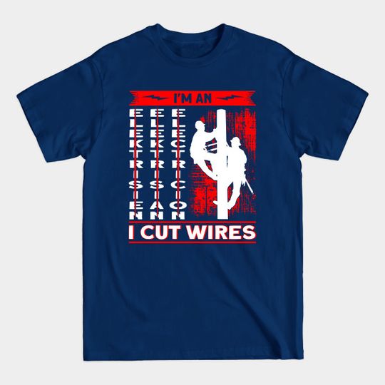 Discover Master Electrician Worker T-Shirt