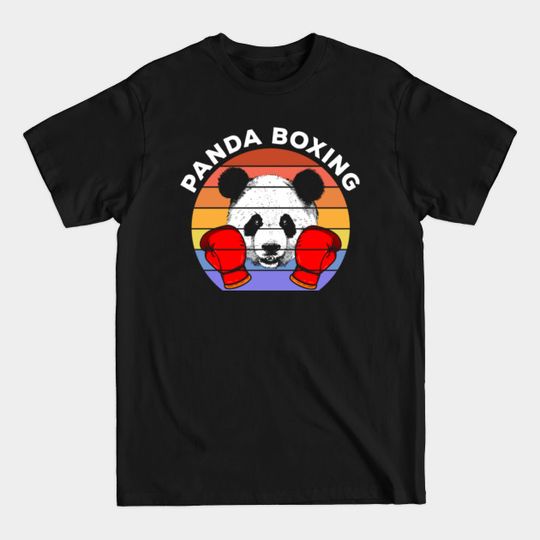 Discover Panda Boxing Sport High Fists Boxing Gloves - Food - T-Shirt