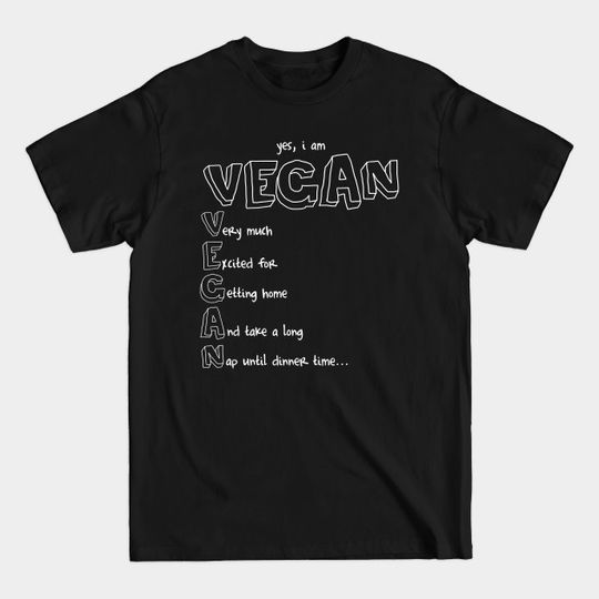 Discover V.E.G.A.N. - Jokes - T-Shirt