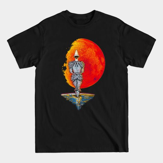 Discover Ziggy Pierrot tribute - Bowie Art - T-Shirt