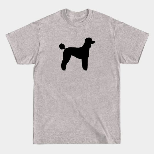 Discover Black Standard Poodle Silhouette - Standard Poodle - T-Shirt