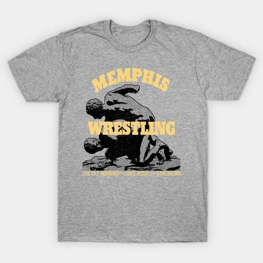 Discover Memphis Wrestling with Lance Russell and Dave Brown - Memphis Wrestling - T-Shirt