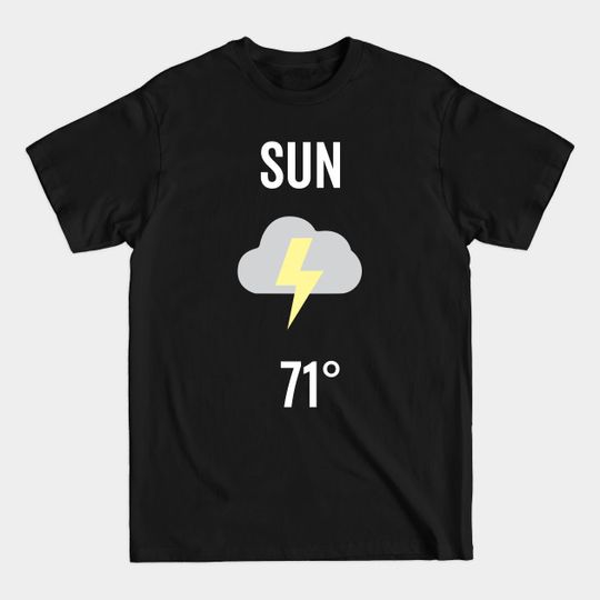 Discover Sunday Weather Costume - Weather - T-Shirt