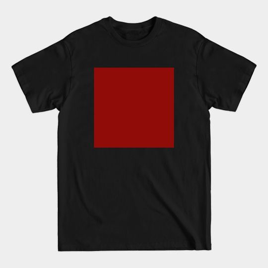 Discover Scarlet Red, Solid Red - Red - T-Shirt