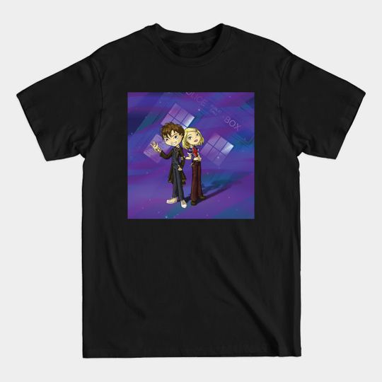 Discover The Doctor and Rose - 10th Doctor - T-Shirt