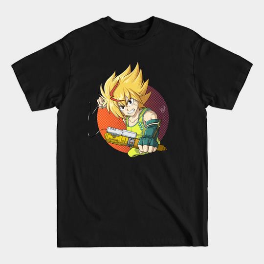 Discover Free de la Hoya launching - Beyblade Burst Turbo / Super Z - Beyblade - T-Shirt