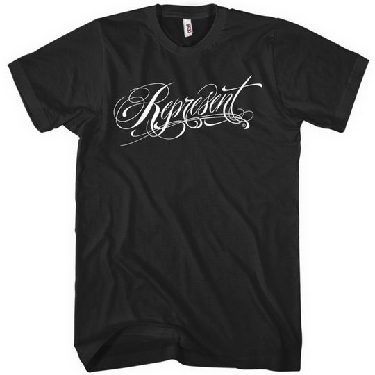 Discover Represent T-shirt Script Tee