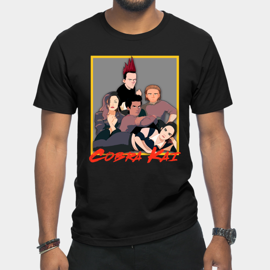 Discover Cobra Kai Kids Vector Box T-Shirt
