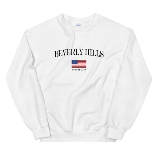 Discover Beverly Hills Vintage Style Sweatshirt