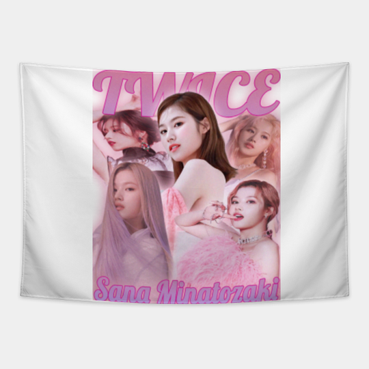 Discover Twice Sana - Twice - Tapestry